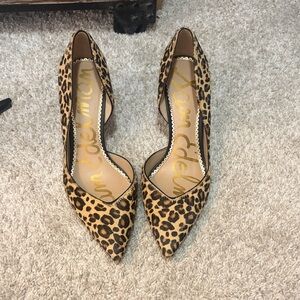 Sam Edelman Leopard Print Flats
